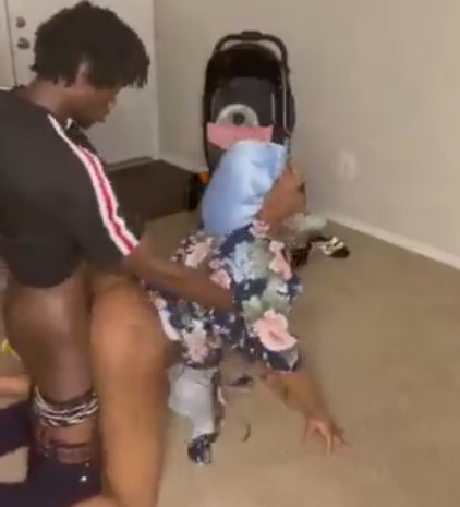 Young Couple Floor Doggy - Raw Bedroom Amateur Fuck